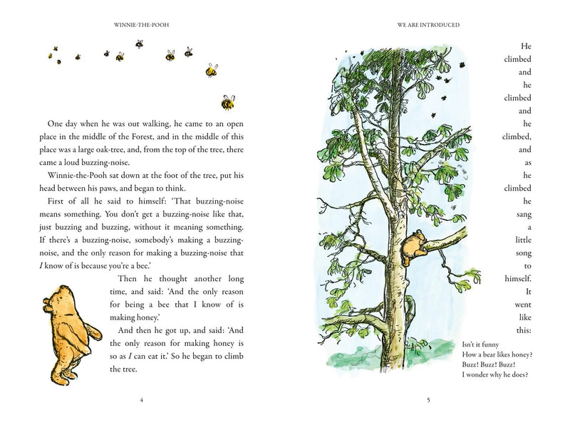 Winnie-the-Pooh Classic Editions 4 Books Collection Box Set by A. A. Milne - Fiction - Paperback