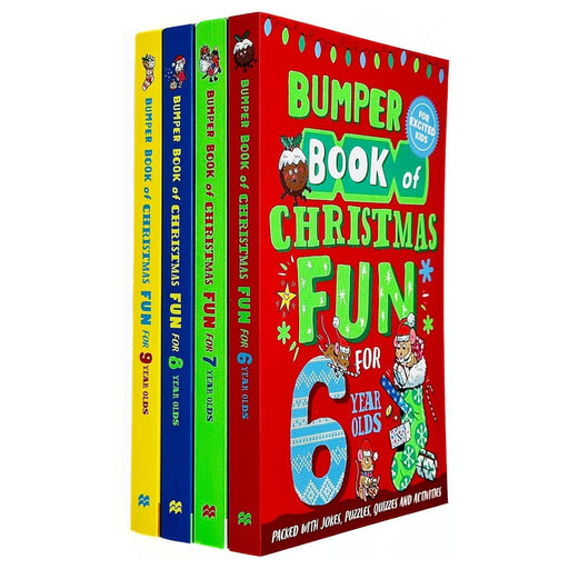 Bumper Book of Christmas Fun for 6-9 Year Olds Collection 4 Books Set - The Book Bundle