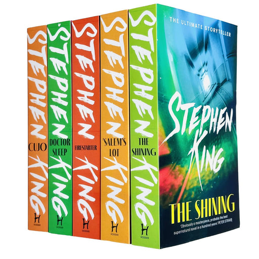 Stephen King Collection 5 Books Set (The Shining, Salem's Lot, Firestarter, Doctor Sleep and Cujo) - The Book Bundle
