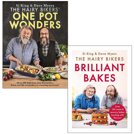The Hairy Bikers Collection 2 Books Set (One Pot Wonders & Brilliant Bakes) - The Book Bundle