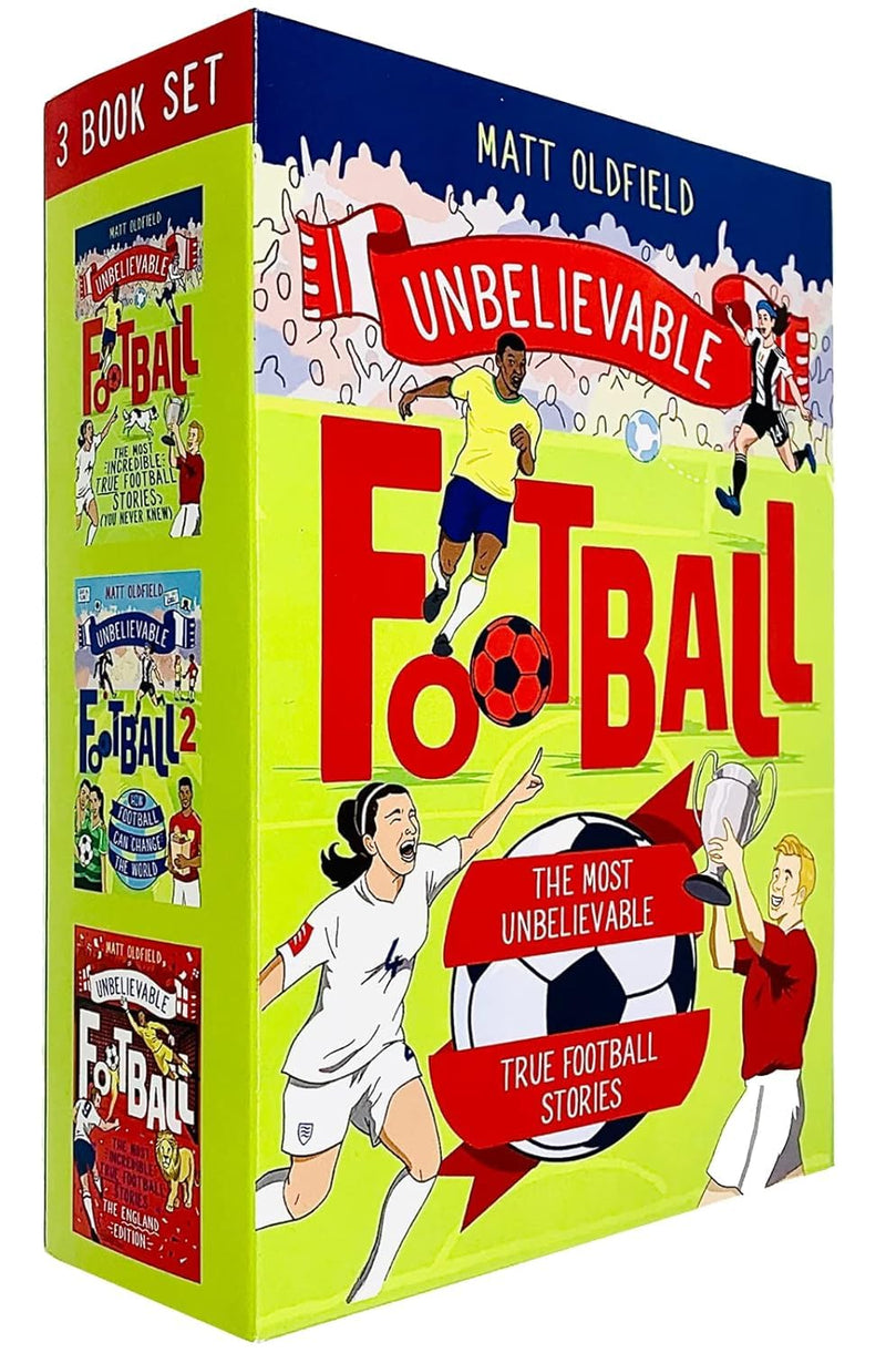 Unbelievable Football 3 Books Collection Box Set World Book Day 2026 Special Edition - Non Fiction - Paperback