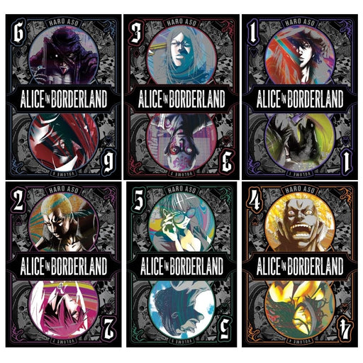 Alice in Borderland 6 Books Collection Set (Volumes 1-6) by Haro Aso - The Book Bundle