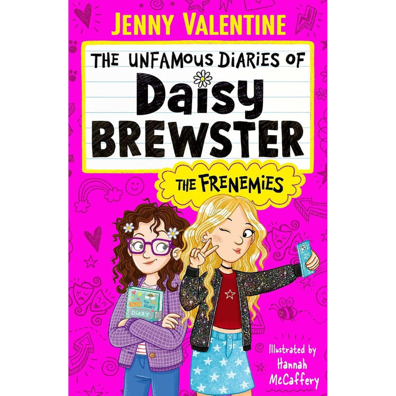 The Unfamous Diaries of Daisy Brewster 2 Books Collection Set by Jenny Valentine - Young Adult - Paperback