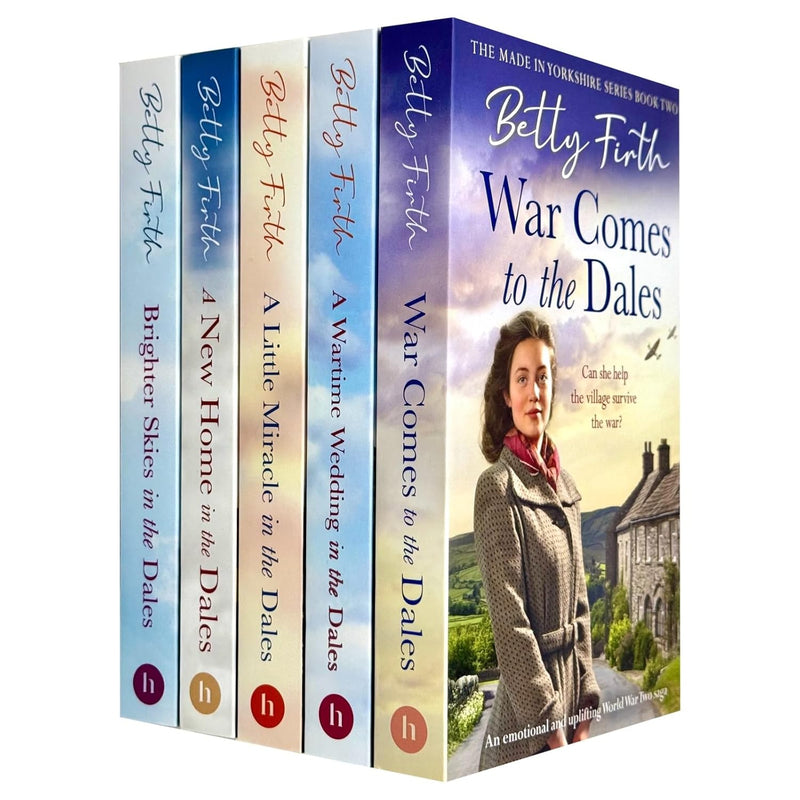 Made in Yorkshire Series 5 books collection set by Betty Firth, fiction paperback novels, published by Hera Ltd.