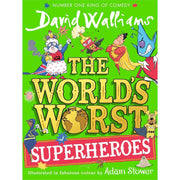 The World's Worst Series 2 Books Collection Set By David Walliams (The World's Worst Children 3 and The World's Worst Superheroes) - The Book Bundle