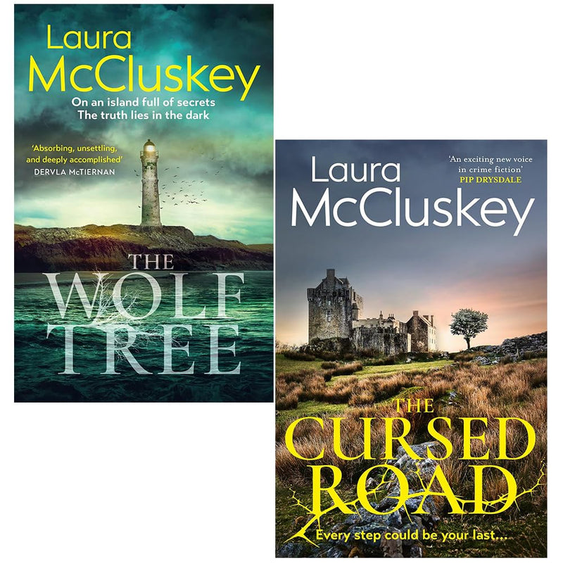 George Lennox and Richie Stewart Series 2 Books Collection Set By Laura McCluskey (The Wolf Tree and The Cursed Road) - The Book Bundle