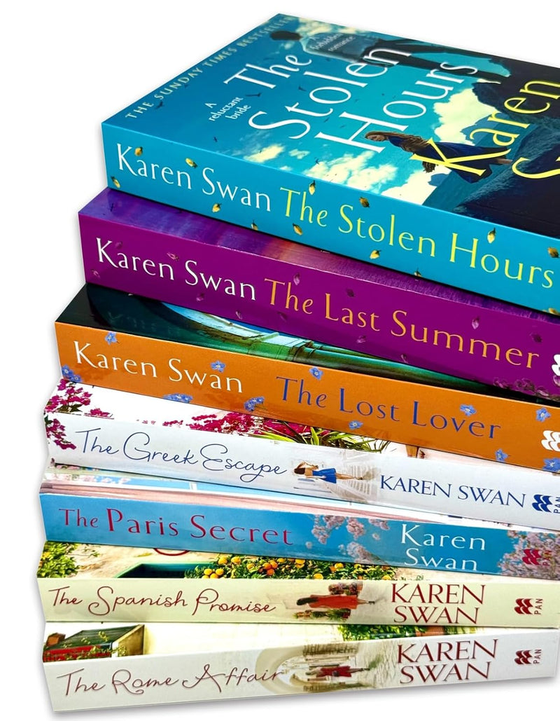 The Last Summer, The Stolen Hours, The Lost Lover 7 Books Collection Set By Karen Swan - Fiction - Paperback
