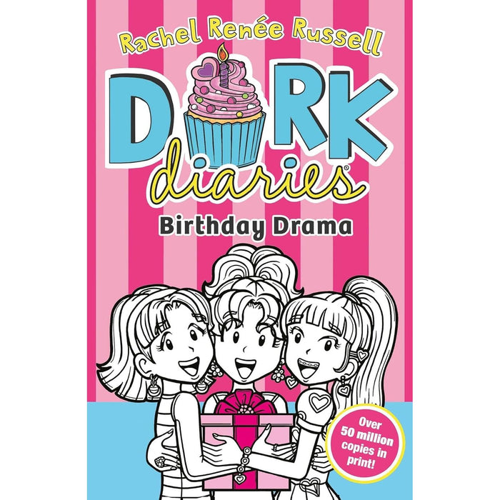 Dork Diaries Collection 4 Books Set (Volume 13-16) By Rachel Renee Russell (Sister Showdown, Birthday Drama!, Spectacular Superstar and I Love Paris!) - The Book Bundle