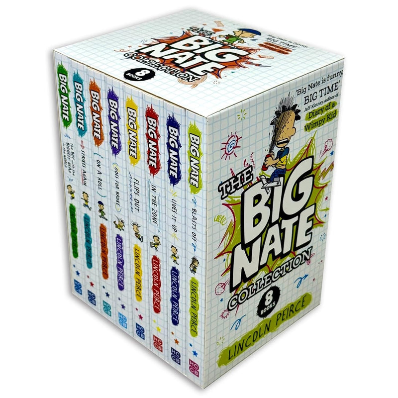 Big Nate 8 Books Collection Set by Lincoln Peirce - Fiction - Paperback