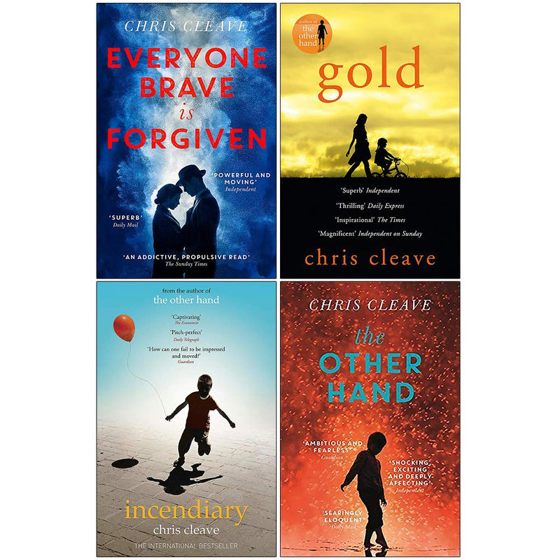 Chris Cleave Collection 4 Books Set (Everyone Brave Is Forgiven, Gold, Incendiary, The Other Hand) - The Book Bundle