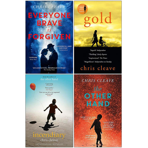 Chris Cleave Collection 4 Books Set (Everyone Brave Is Forgiven, Gold, Incendiary, The Other Hand) - The Book Bundle