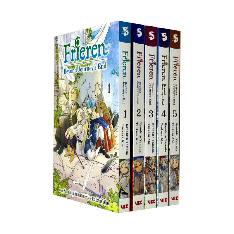 Frieren Beyond Journey's End Volume 1-5 Books Collection Set By Kanehito Yamada - The Book Bundle