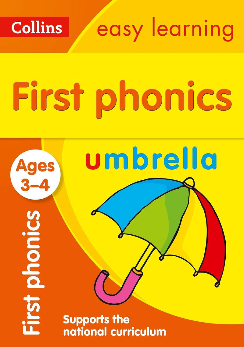 Ages 3-5 Collins Easy Learning Preschool 5 Books Collection Set by Various Authors - Fiction - Paperback