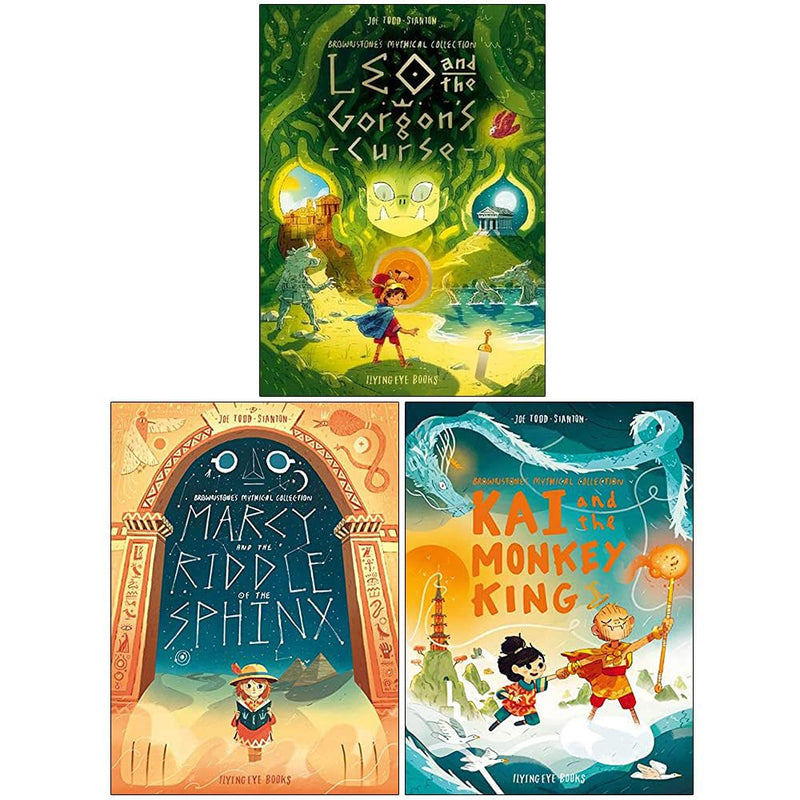 Brownstone's Mythical Collection 3 Books Set By Joe Todd-Stanton - The Book Bundle