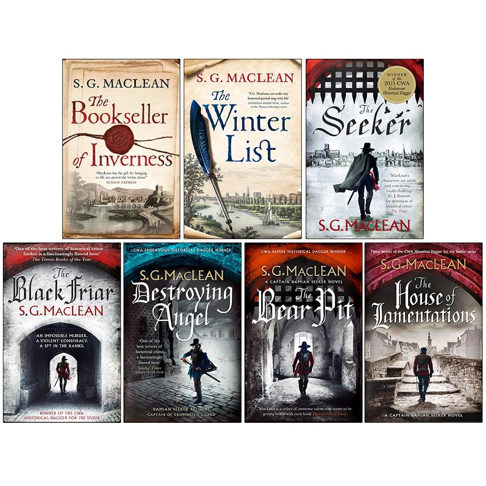 S.G. MacLean Collection 7 Books Set (The Bookseller of Inverness, The ...