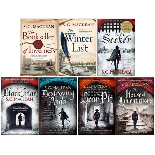 S.G. MacLean Collection 7 Books Set (The Bookseller of Inverness, The Winter List, The Seeker) - The Book Bundle