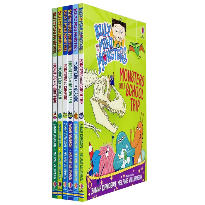 Billy and the Mini Monsters Series 2 (7-12) Collection 6 Books Set