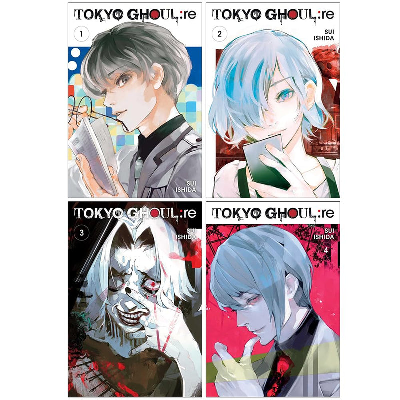 Tokyo Ghoul: Re Volumes 1 To 4 Books Collection Set by Sui Ishida - Manga - Paperback