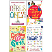 Help Your Kids, Girls Only!, What's Happening To Me? The Girl One, Growing Up 4 Books Collection Set - The Book Bundle