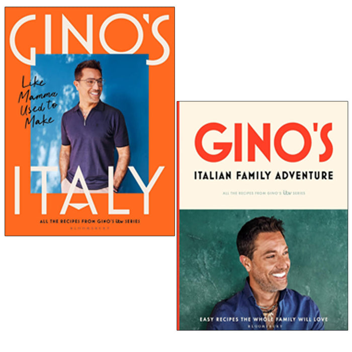 Gino D'Acampo 2 Books Collection Set Gino's Italy, Gino’s Italian Family Adventure - The Book Bundle