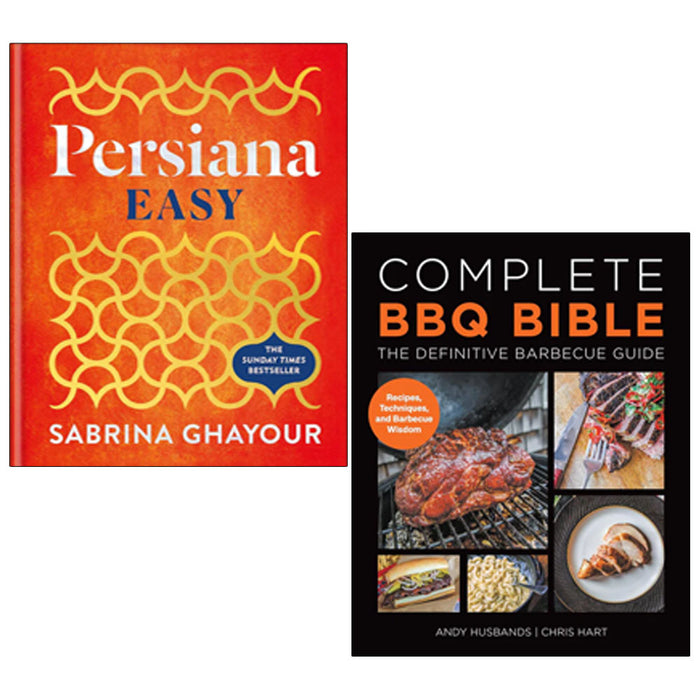 Persiana Easy(HB), Complete BBQ BIBLE The Definitive Barbecue Guide 2 Books Collection Set - The Book Bundle