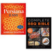 Persiana Easy(HB), Complete BBQ BIBLE The Definitive Barbecue Guide 2 Books Collection Set - The Book Bundle