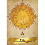 Angels and Ancestors Oracle Cards deck by Kyle Gray and Lily Moses, 55-card set with guidebook, featuring spiritual imagery and symbols.