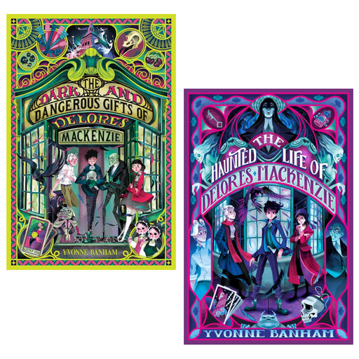 Delores Mackenzie Series  2 Books Set By Yvonne Banham (The Dark and Dangerous Gifts of Delores Mackenzie (Dolores)) - The Book Bundle