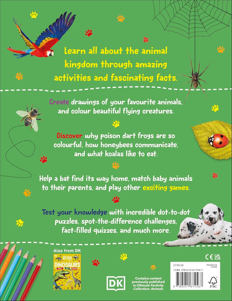 The Fact-Packed Activity Book: Animals for Kids and Young Readers - Fiction - Paperback