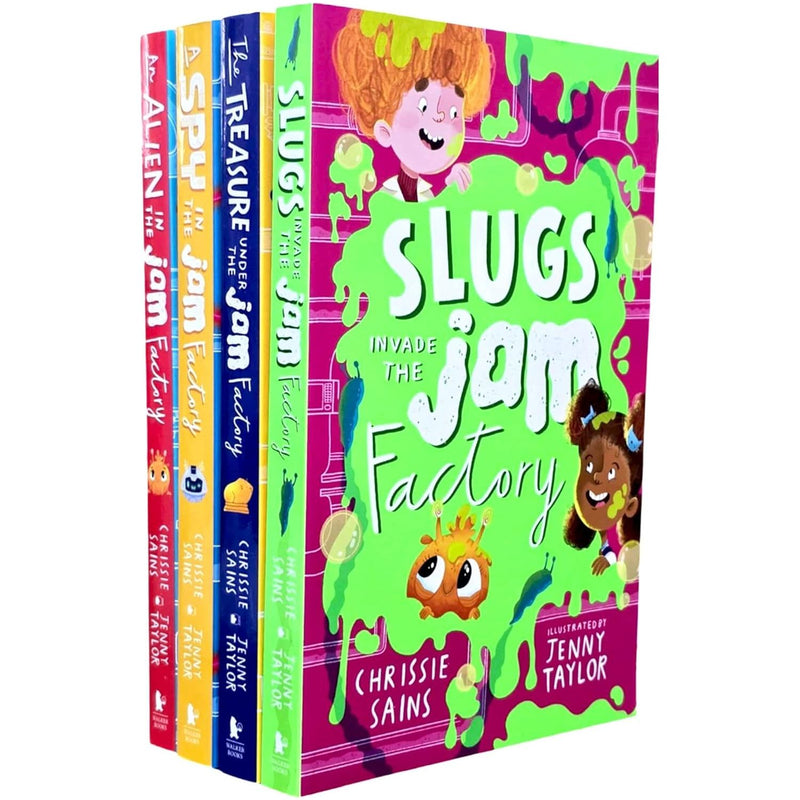 An Alien in the Jam Factory Series 4 Books Collection Set (An Alien in the Jam Factory) - The Book Bundle