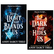 Light That Blinds Us Series 2 books collection set by Andy Darcy Theo, featuring book spines with titles and author names.
