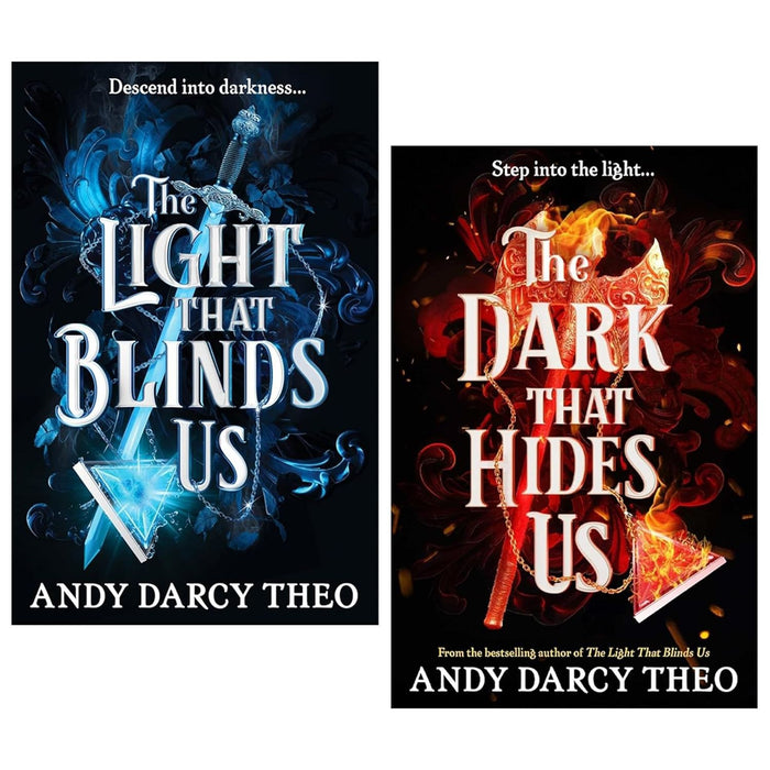 Light That Blinds Us Series 2 Books Collection Set by Andy Darcy Theo - The Book Bundle