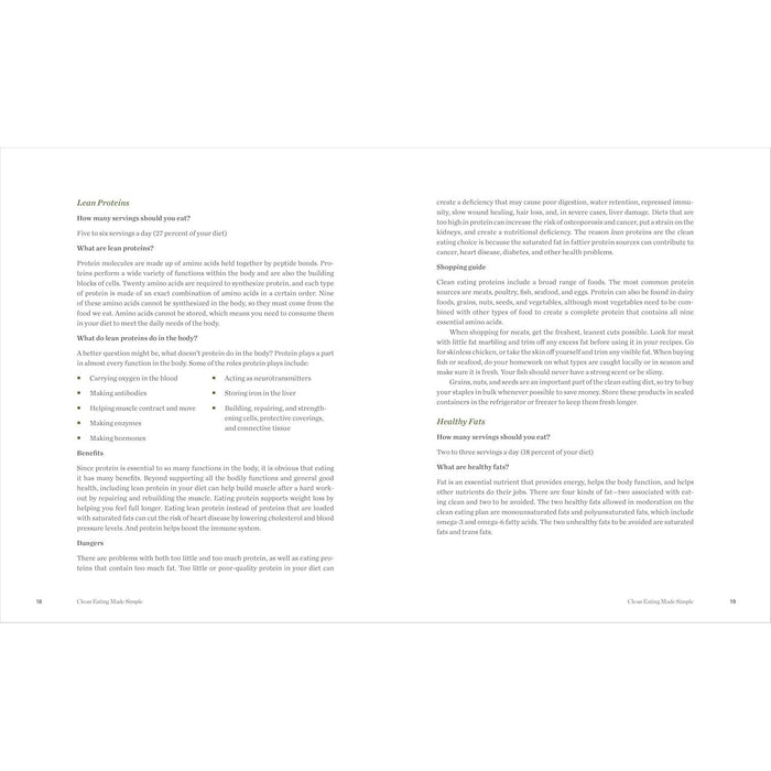 Clean Eating Made Simple: A Healthy Cookbook with Delicious Whole-Food Recipes by Rockridge Press - The Book Bundle