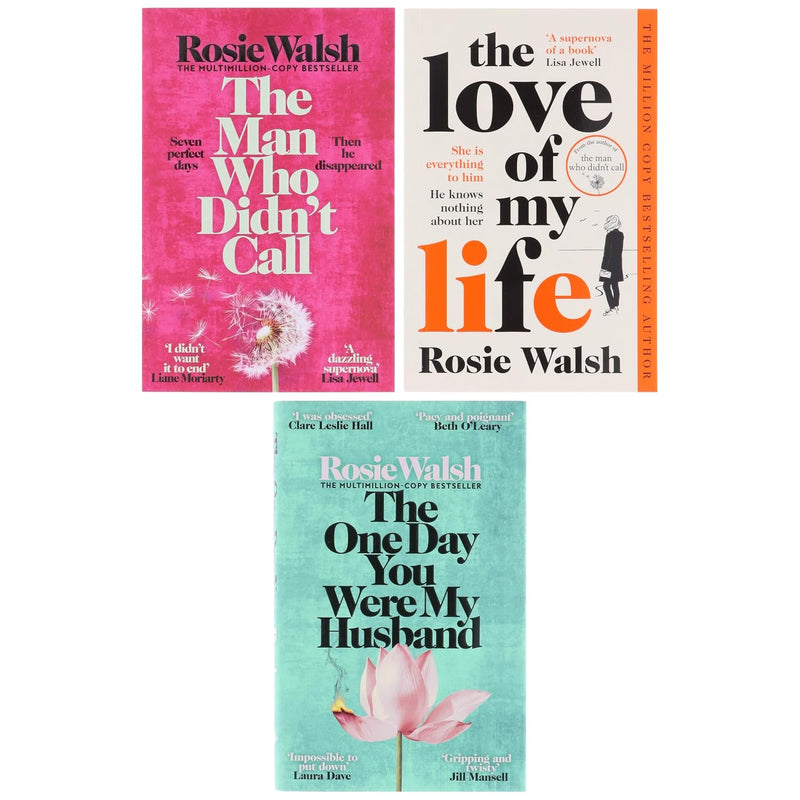 The Man Who Didn't Call & The Love of My Life & The One Day You Were My Husband 3-Book Set by Rosie Walsh - Fiction - Mixed Format