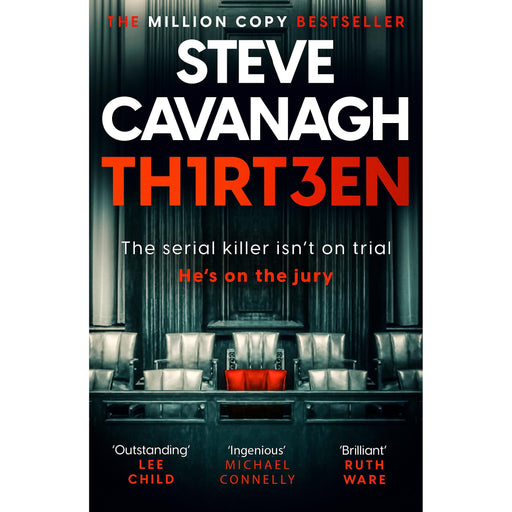 Thirteen: The serial killer isn't on trial. He's on the jury (Eddie Flynn) - The Book Bundle