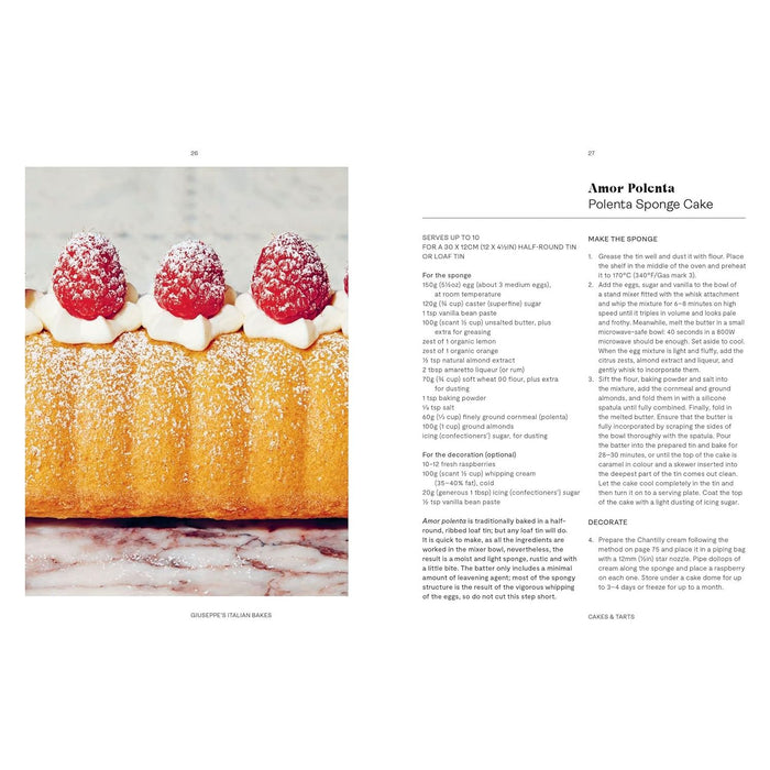 Giuseppe's Italian Bakes: Over 60 Classic Cakes, Desserts and Savoury Bakes by Giuseppe Dell'Anno - The Book Bundle