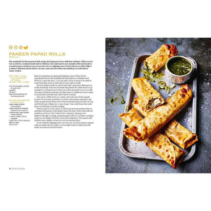 Curry Guy Air Fryer: 50 Simple Curry Favourites by Dan Toombs - Non Fiction - Hardback