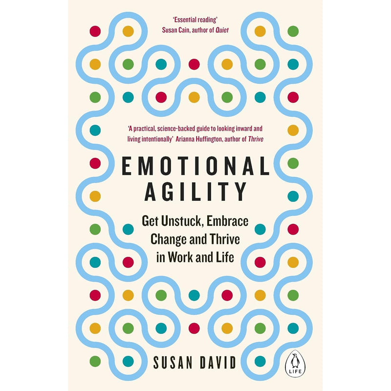 Paperback of "Emotional Agility" by Susan David, a non-fiction book on embracing change and thriving in work and life.