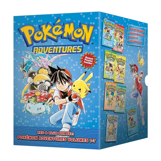 Pokémon Adventures Red & Blue Box Set: Set includes Vol. 1-7: Volume 1 (Pokémon Manga Box Sets) - The Book Bundle