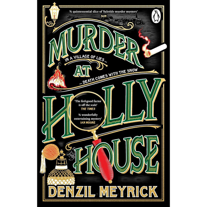 Frank Grasby Mysteries 2 Books Collection Set by Denzil Meyrick (Murder at Holly House & The Christmas Stocking Murders)