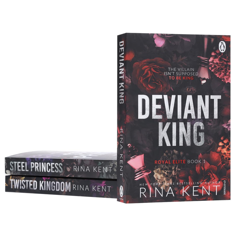Rina Kent Royal Elite Series 3-book collection set, paperback fiction books from Penguin UK Ltd