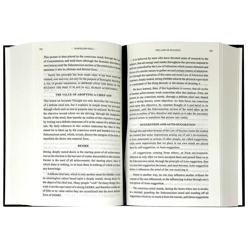 Psychology of Success by Napoleon Hill - Non Fiction - Hardcover