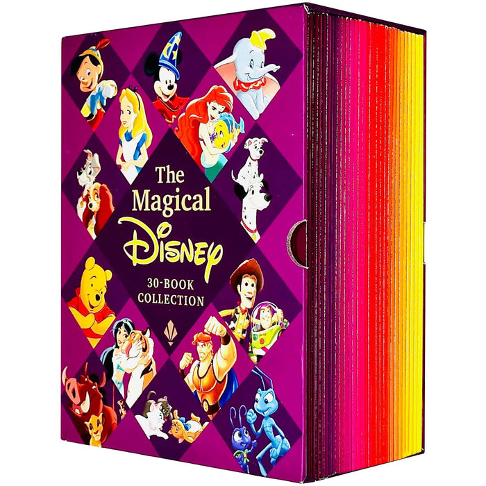 The Magical Disney 30 Books Collection Deluxe Boxed Set (Steamboat Willie,Snow White and the Seven Dwarfs) - The Book Bundle