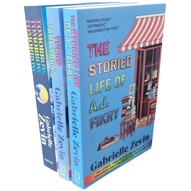 Gabrielle Zevin 3 Books Collection Set (The Storied Life of A.J. Fikry, Young Jane Young and Tomorrow, and Tomorrow, and Tomorrow) - The Book Bundle