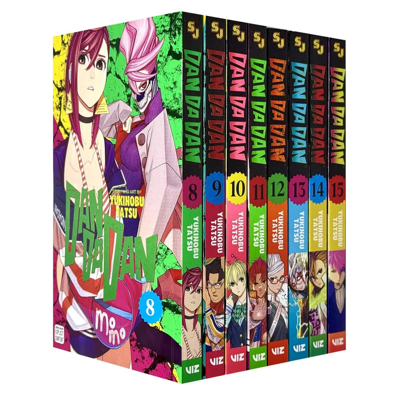 Dandadan Volume 8-15: 8 Books Collection Set by Yukinobu Tatsu - The Book Bundle