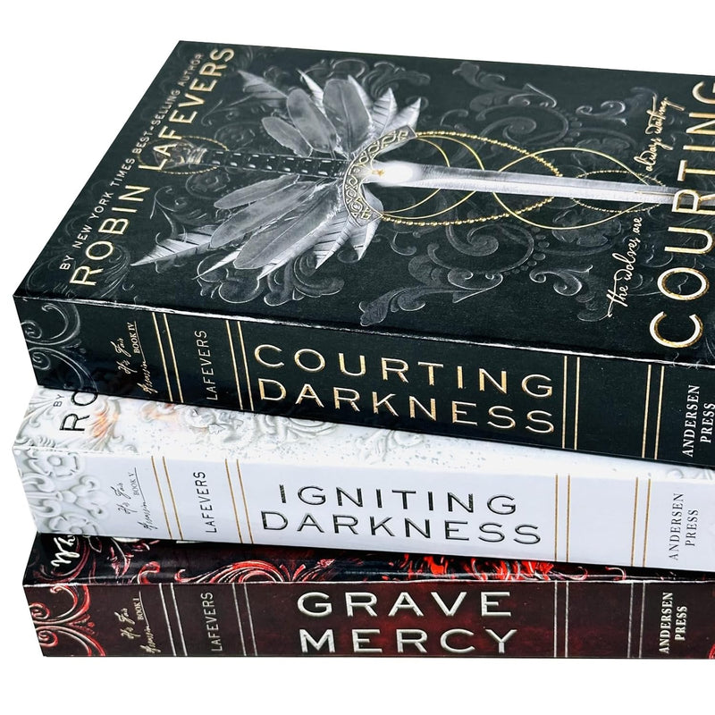 Robin LaFevers Courting Darkness & His Fair Assassin Series 3 Books Collection Set - The Book Bundle
