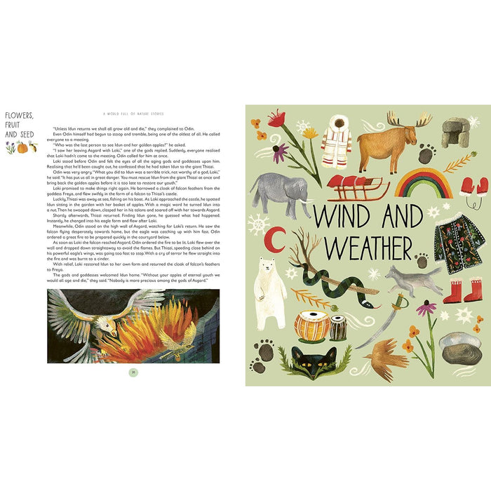 A World Full of Nature Stories: 50 Folktales and Legends by Angela McAllister