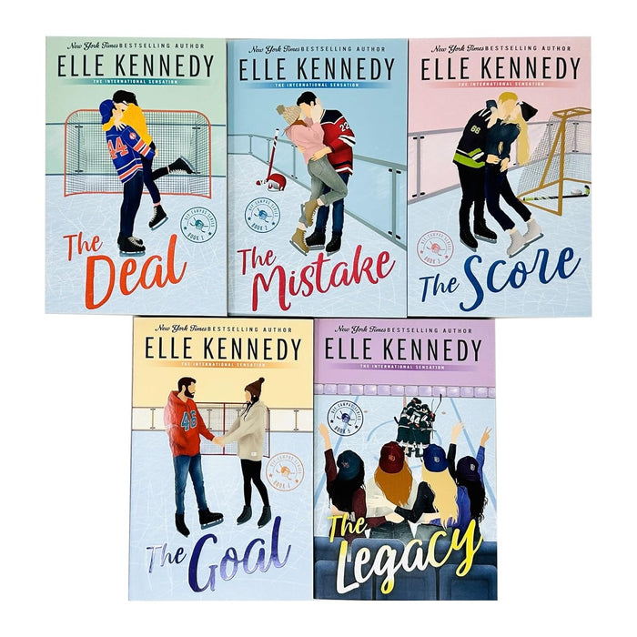 Off-Campus Series Books 1 -5 Collection Set by Elle Kennedy - The Book Bundle