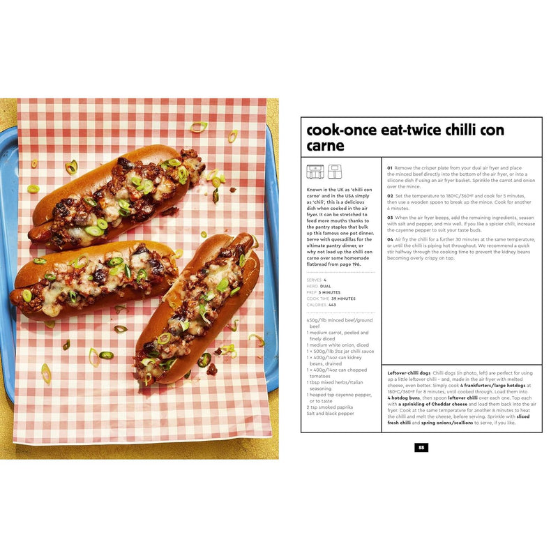Air Fryer Easy Everyday: 140 Super-Simple, Delicious Recipes by Sam Milner & Dom Milner - The Book Bundle