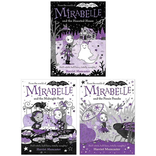 Mirabelle by Harriet Muncaster Book 9-11 Collection 3 Books Set (Mirabelle and the Picnic Pranks, Mirabelle and the Haunted House and Mirabelle and the Midnight Feast) - The Book Bundle